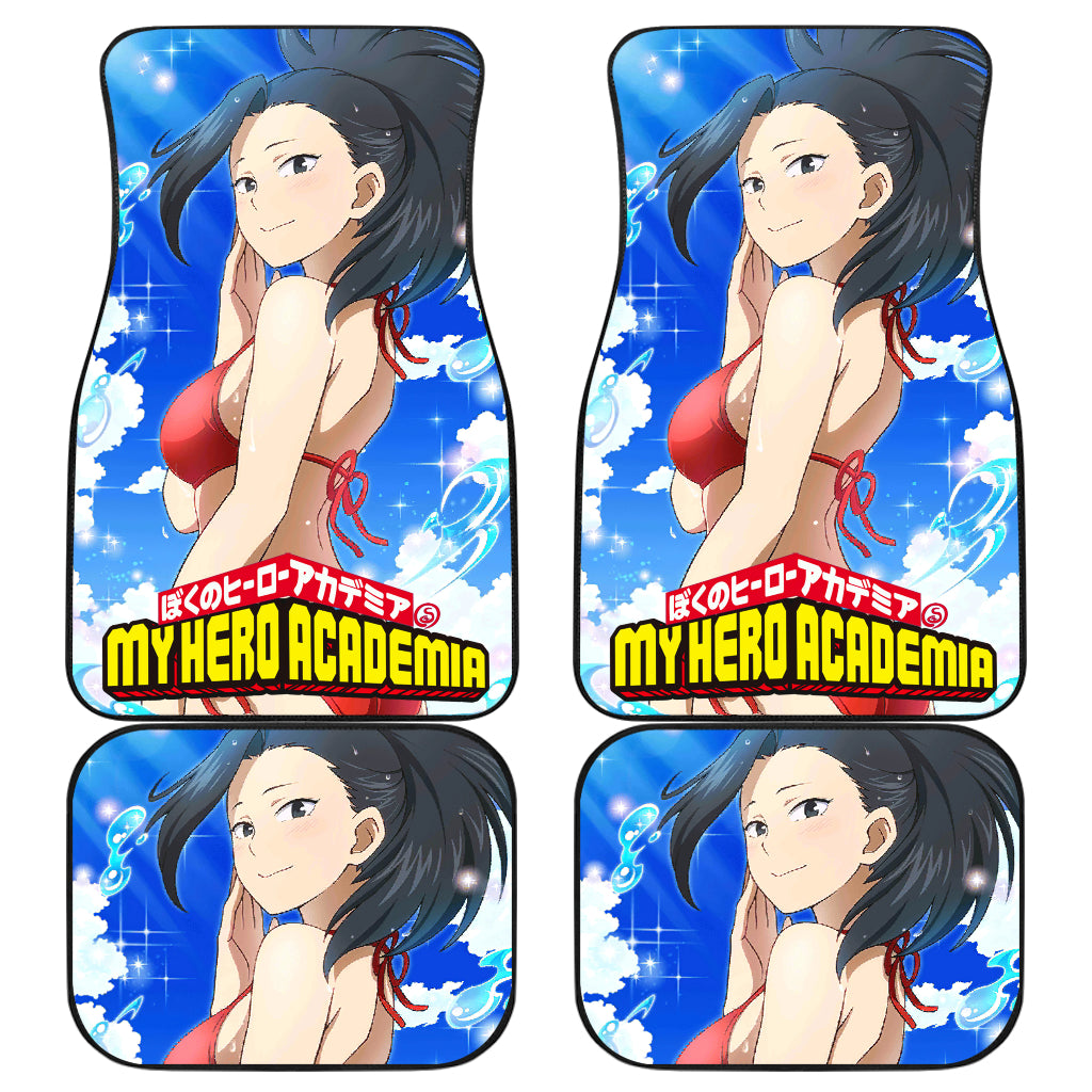 Momo Yaoyorozu 6 Anime Car Floor Mats Custom Car Accessories Car Decor 2021