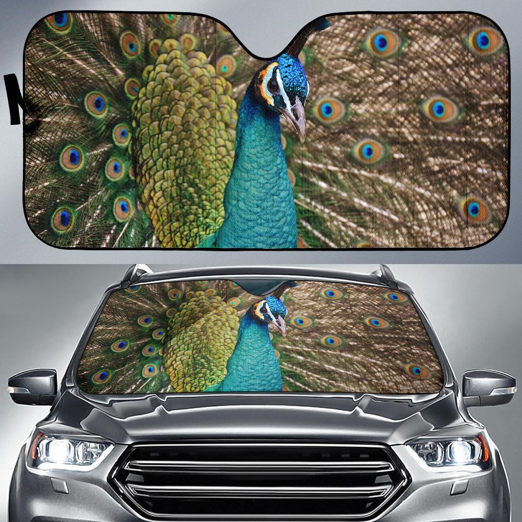 Peacock 4K Car Sun Shade Gift Ideas 2022