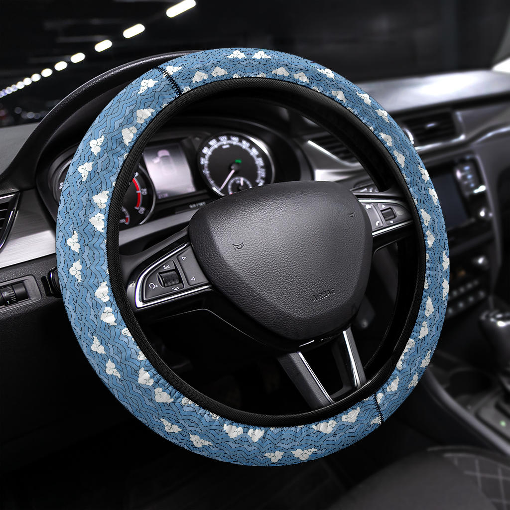 Urokodaki Haori Demon Slayer Anime Car Steering Wheel Cover 1