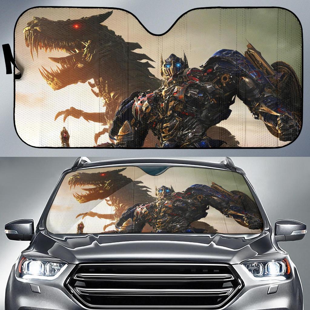 Transformer Dinosaur Trex Car Sun Shade Gift Ideas 2022