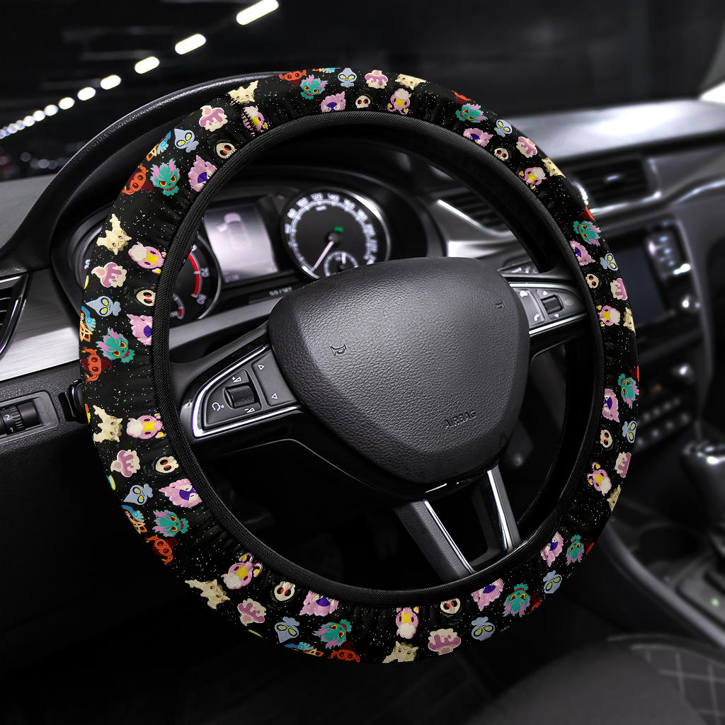 Ghosties 2 Pokemon Car Steering Wheel Cover