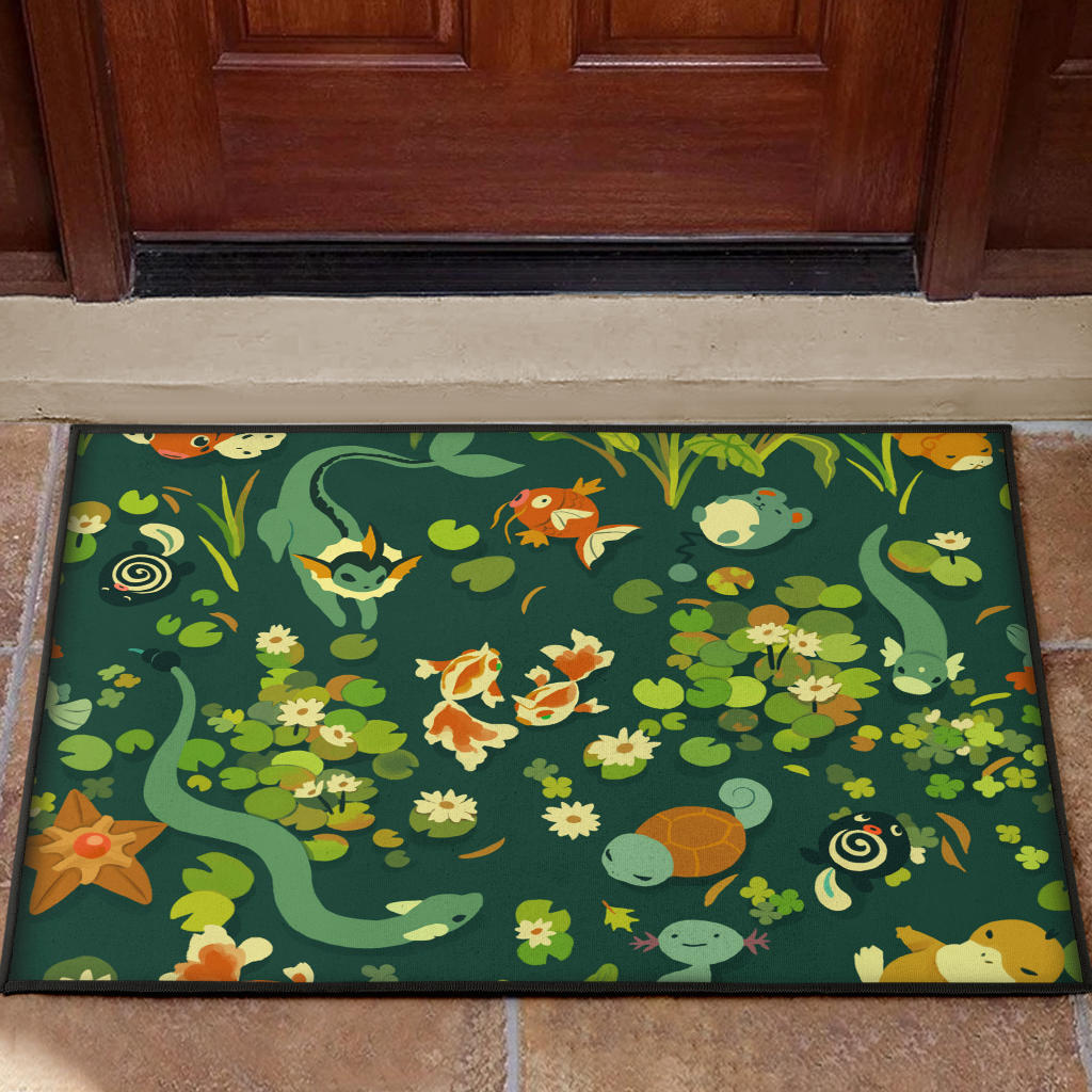 Pokemon Green Door Mats