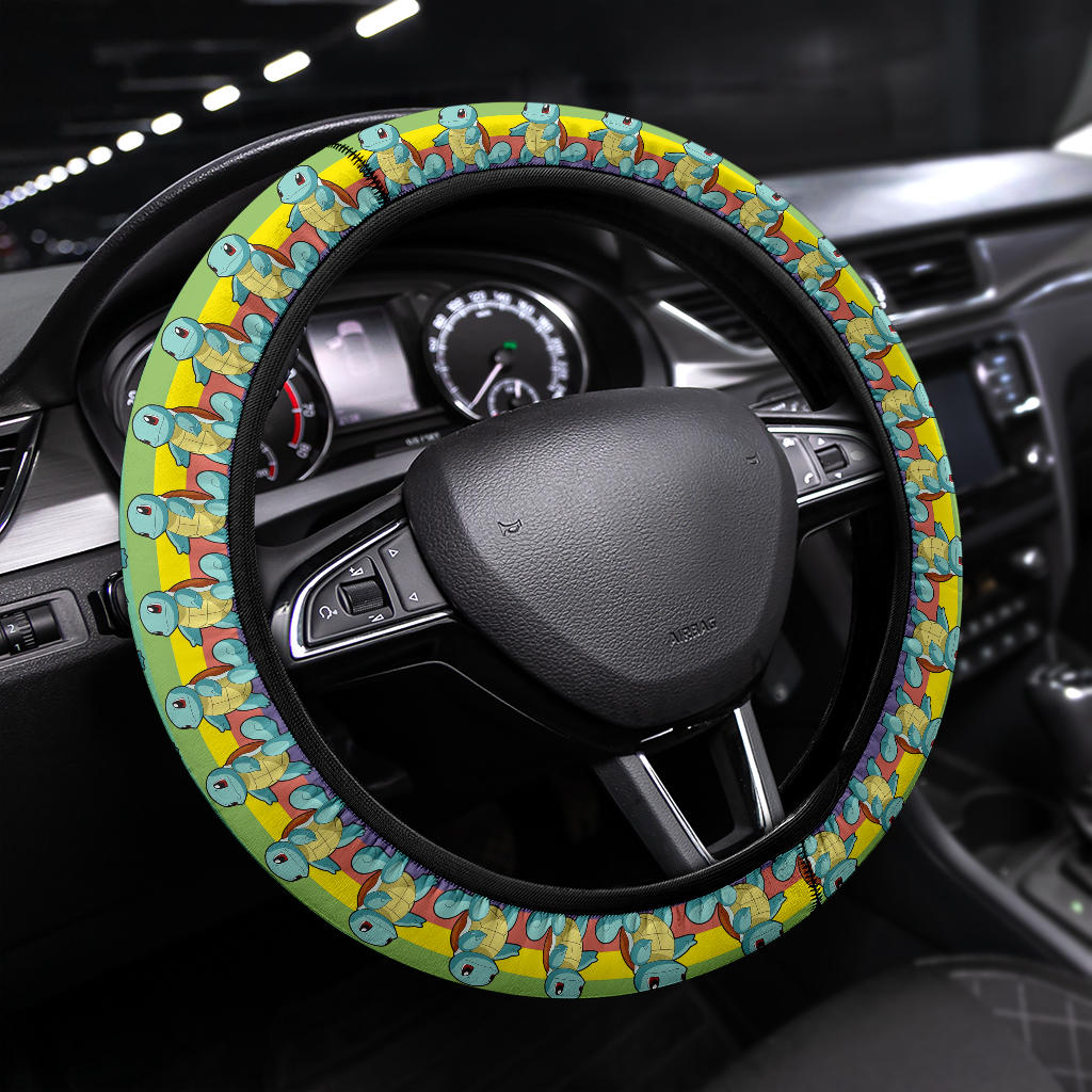 Squirtle 1 Pokemon Anime Custom Car Steering Wheel Cover