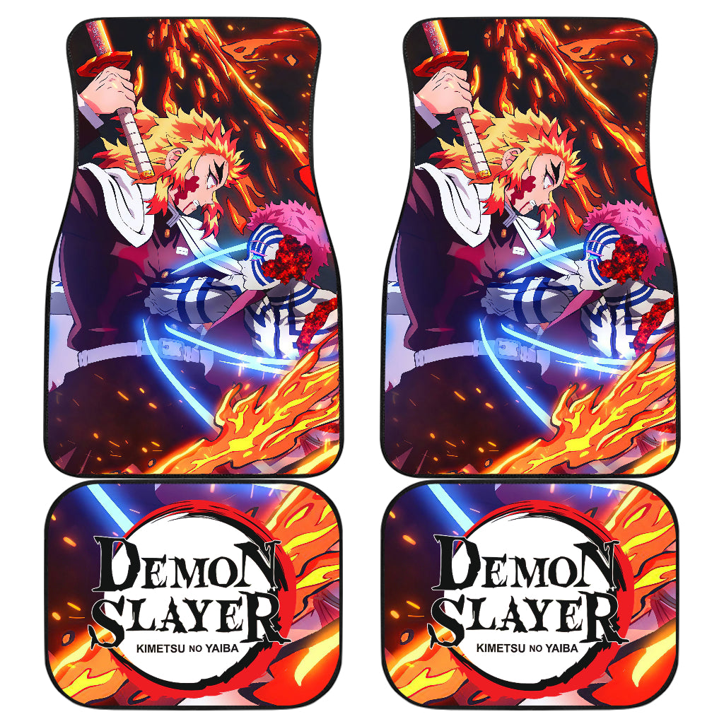 Demon Slayer 11 Anime Car Floor Mats Custom Car Accessories Car Decor 2021