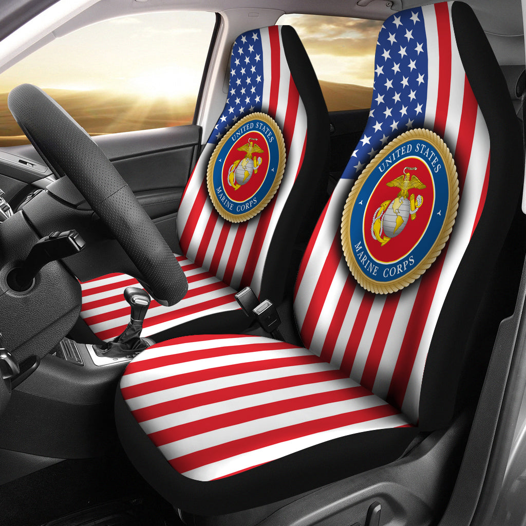 United States Marine Corps Car Seat Covers