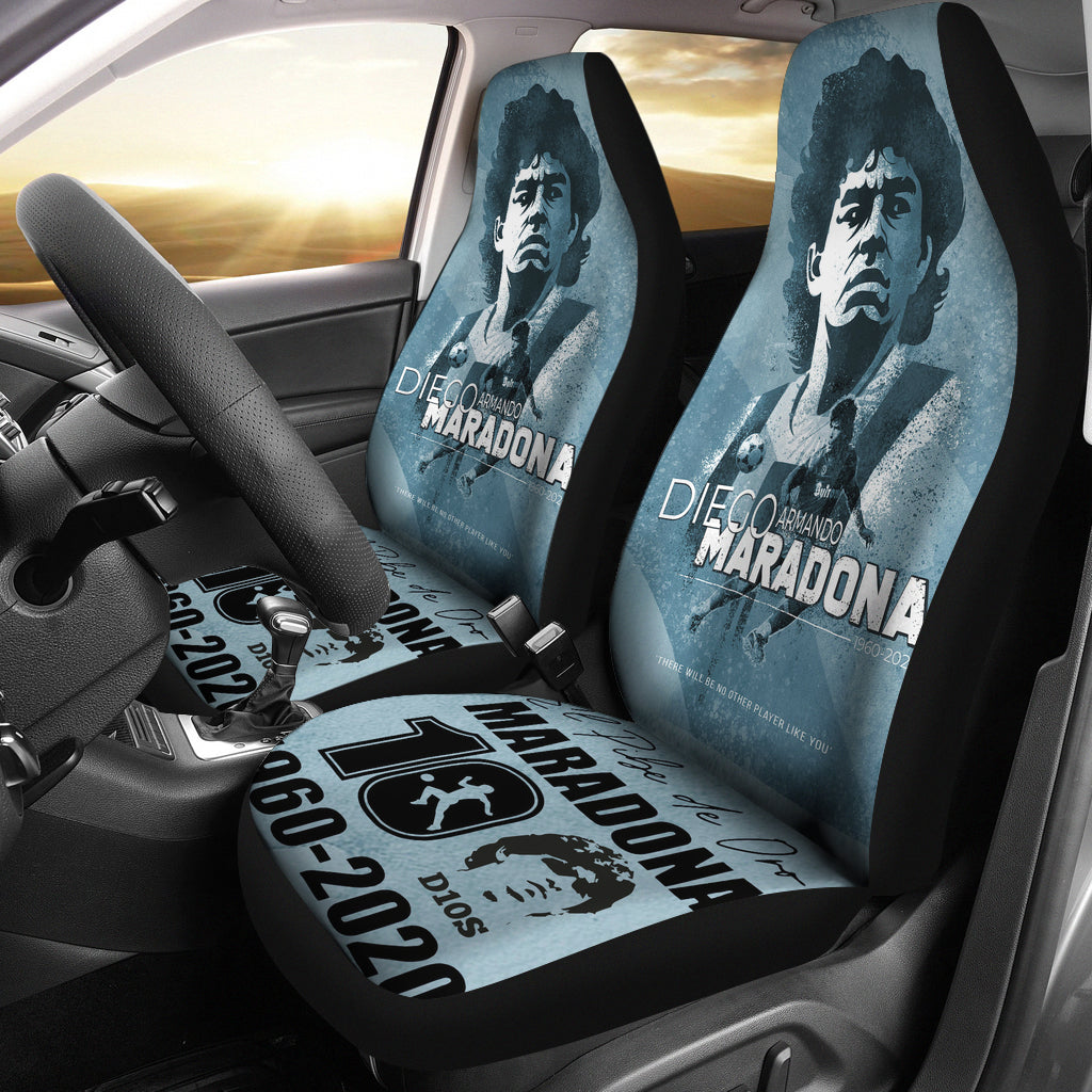 Cool Diego Armando Maradona 10 Rip 1969 2022 Car Seat Covers Gift For Fooball