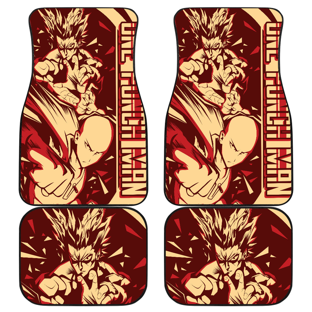 One Punch Man 2 Car Floor Mats Custom Car Accessories Car Decor 2022