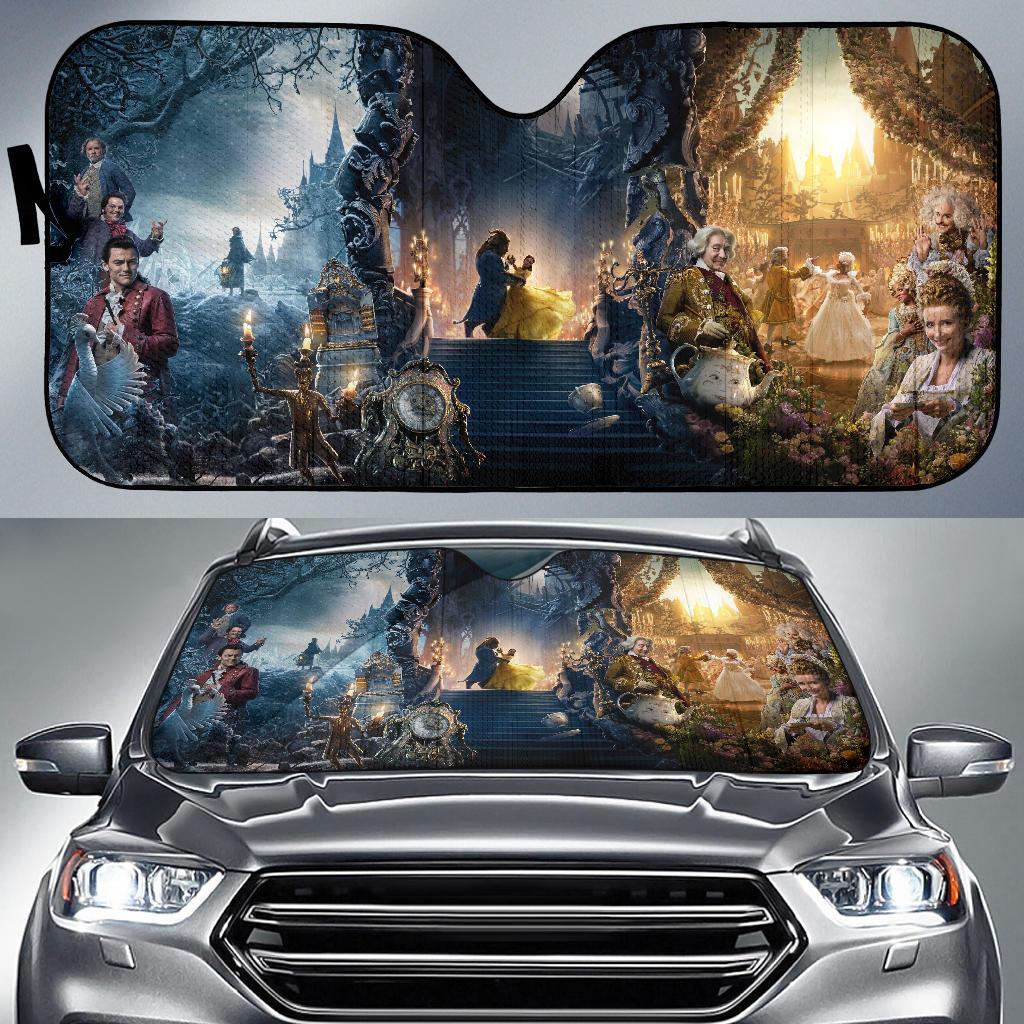 Beauty And The Beast Auto Sun Shades Amazing Best Gift Ideas 2022