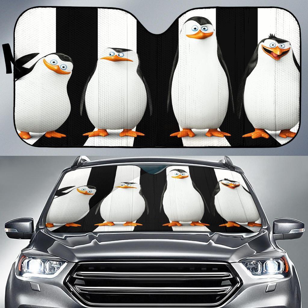 Penguins Of Madagascar Funny Auto Sun Shades Amazing Best Gift Ideas 2022