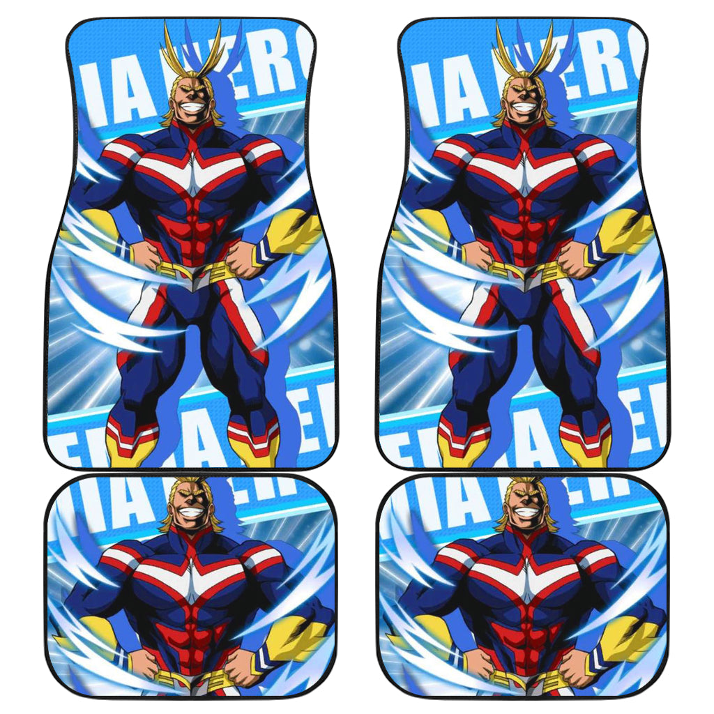 All Might My Hero Academia 10 Anime Car Floor Mats Custom Car Accessories Car Decor 2022