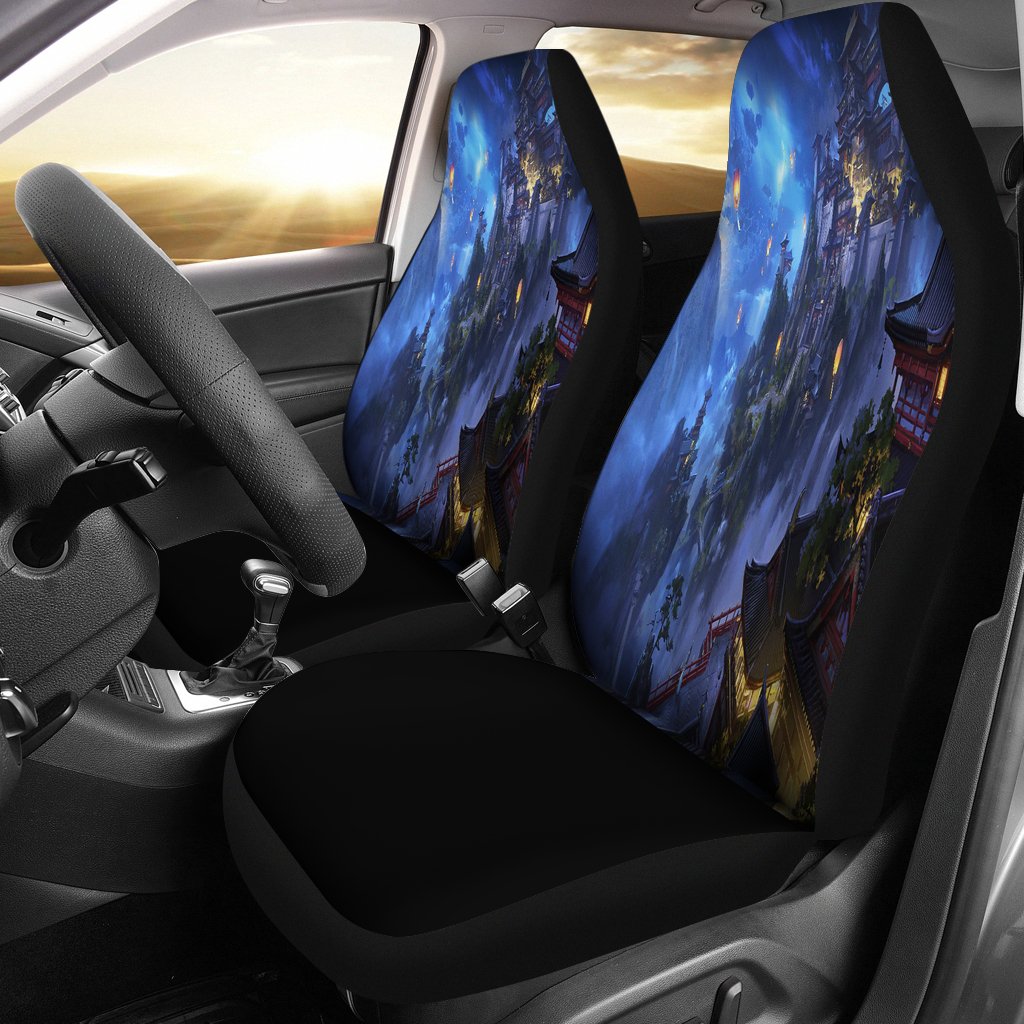 Night Light Anime Seat Covers