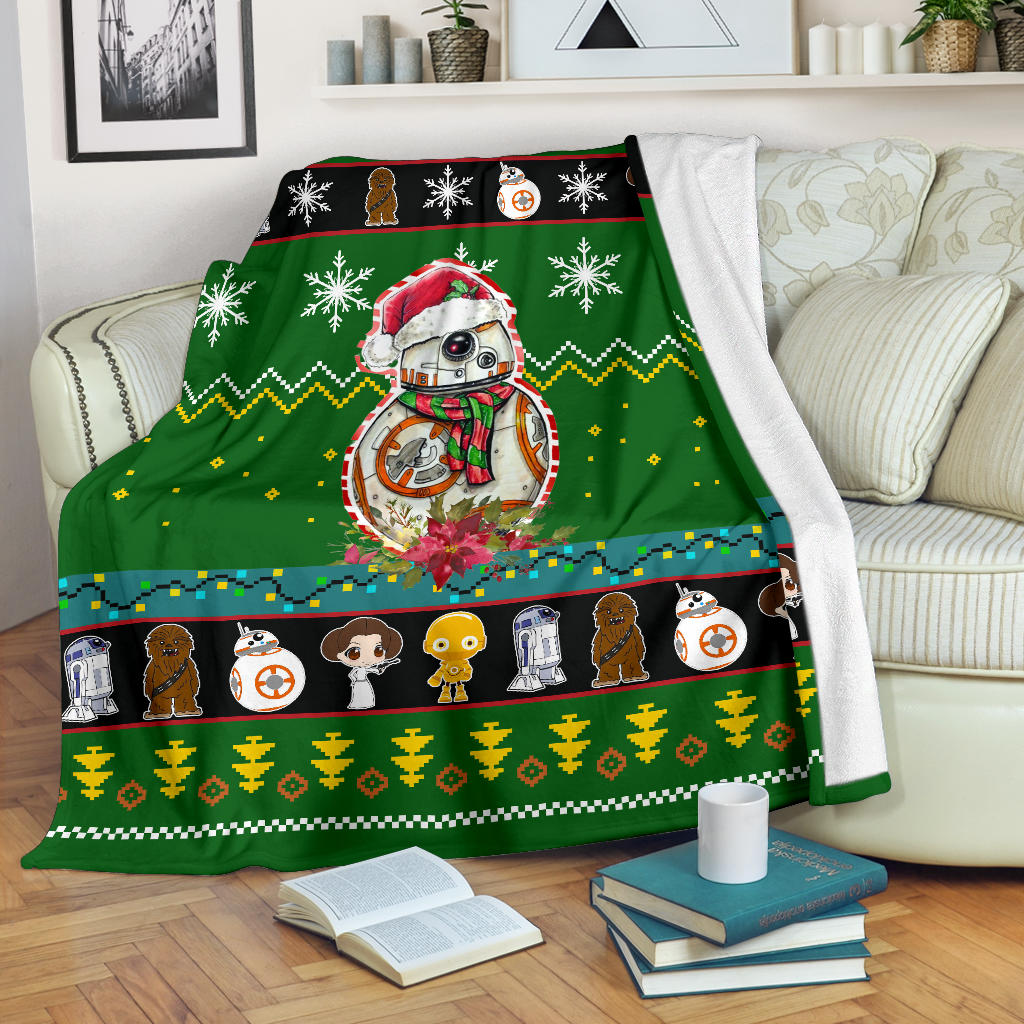 Starwars Christmas Blanket Amazing Gift Idea