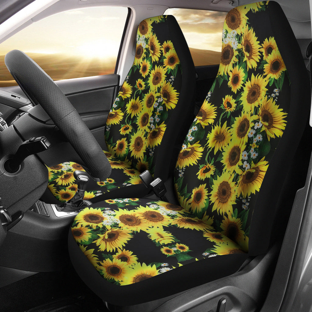 Sunflower Car Seat Covers