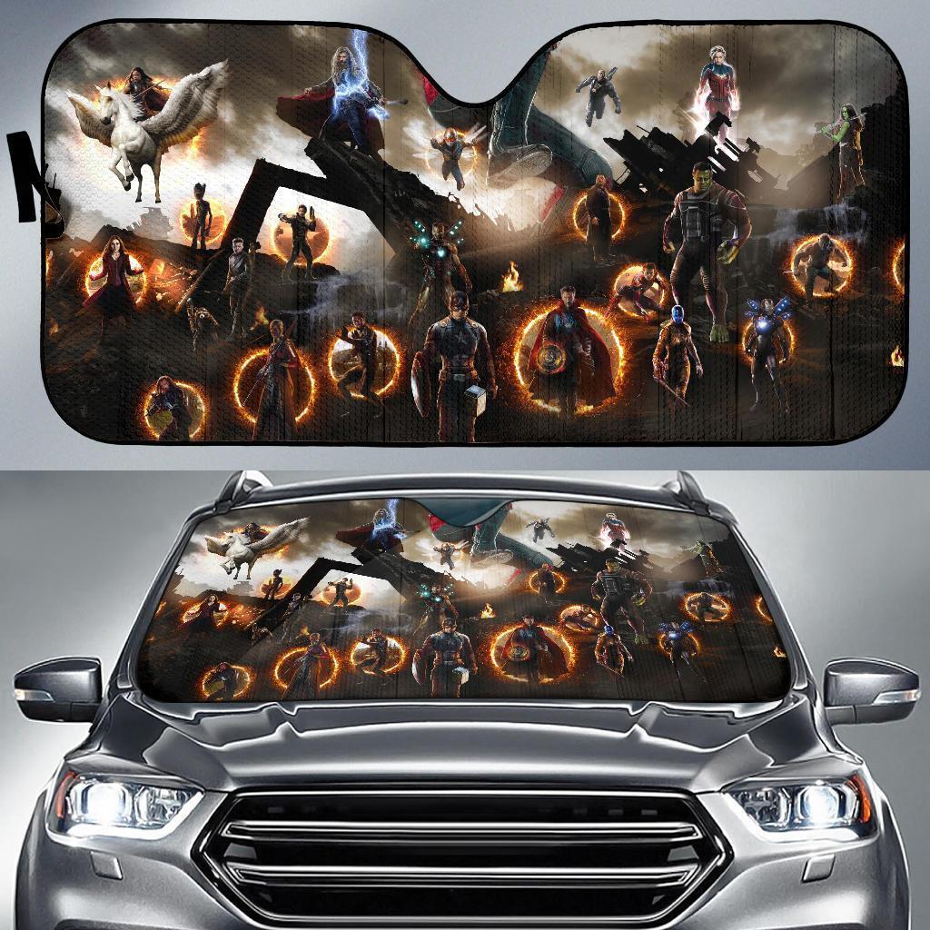 Avengers Assemble Auto Sun Shades Amazing Best Gift Ideas 2022