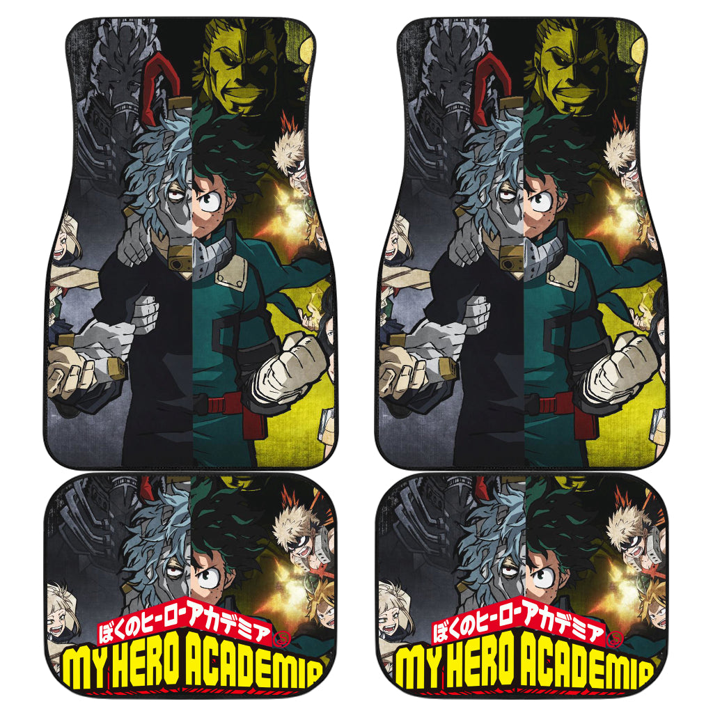 My Hero Academia 7 Anime Car Floor Mats Custom Car Accessories Car Decor 2021