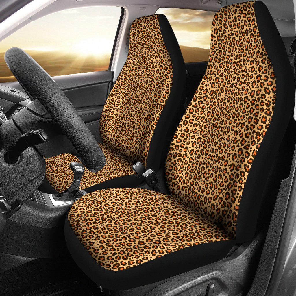 2022 Cheetah Print Car Seat Covers