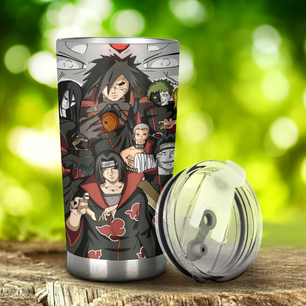 Akatsuki Naruto Team Member Anime Tumbler