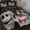 The Nightmare Before Christmas Halloween Movie Quilt Bed Set Pillow Case Amazing Decor Gift Ideas 27