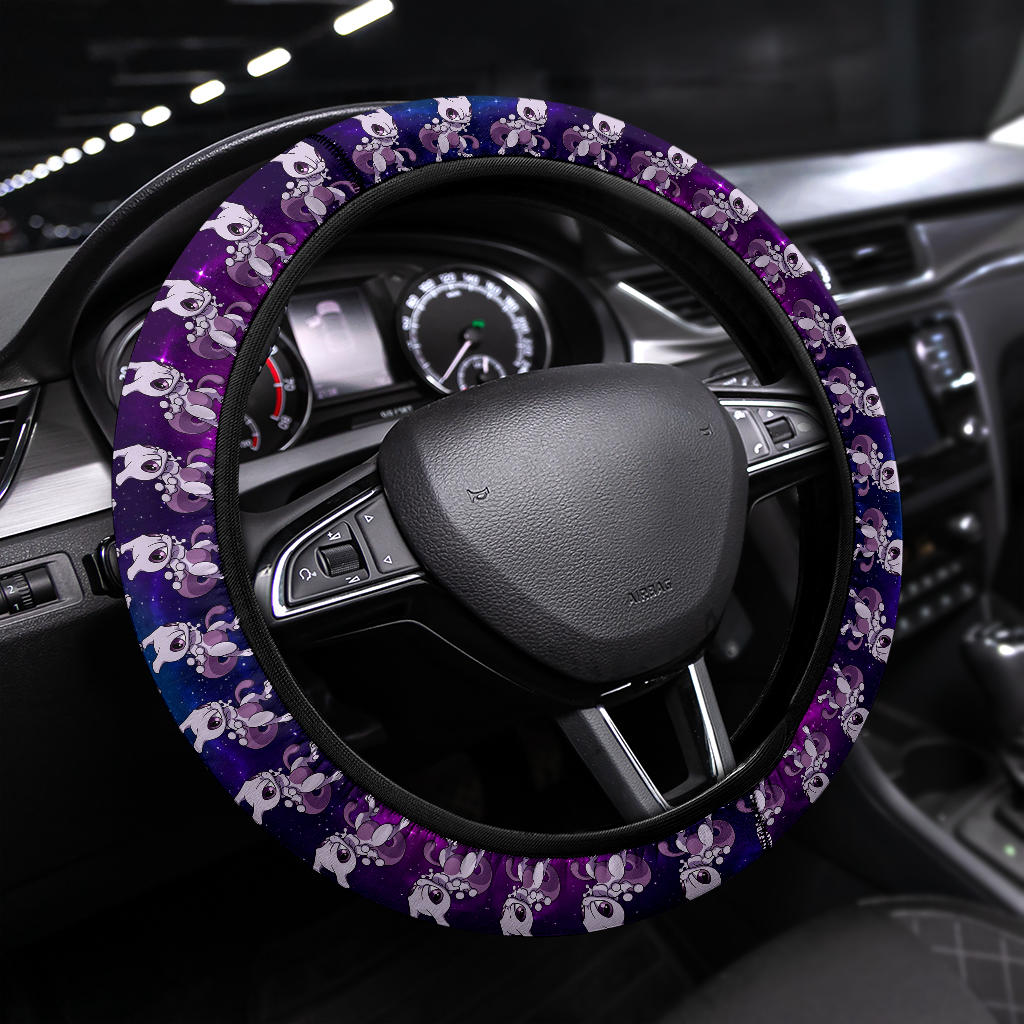 Mewtwo Pokemon Anime Custom Car Steering Wheel Cover