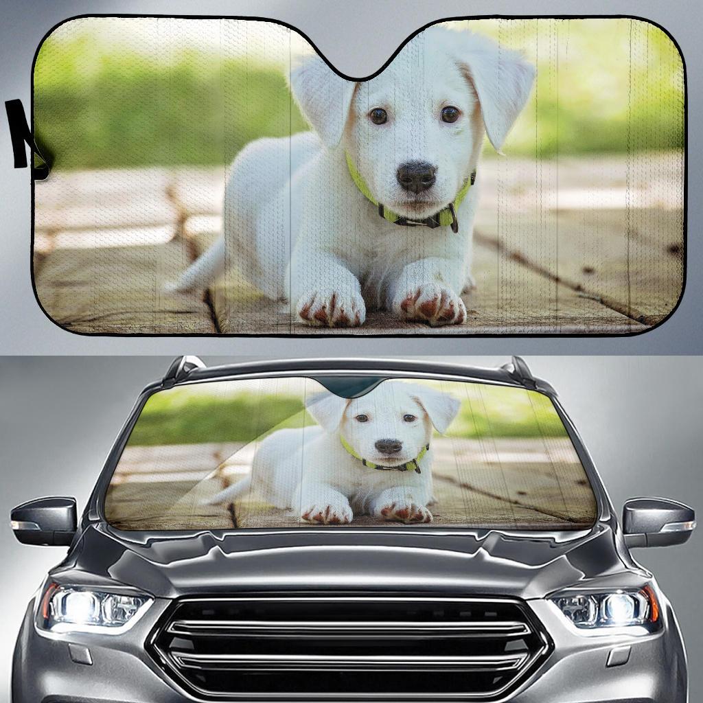 Puppy Cute Dog Auto Sun Shades Amazing Best Gift Ideas 2022