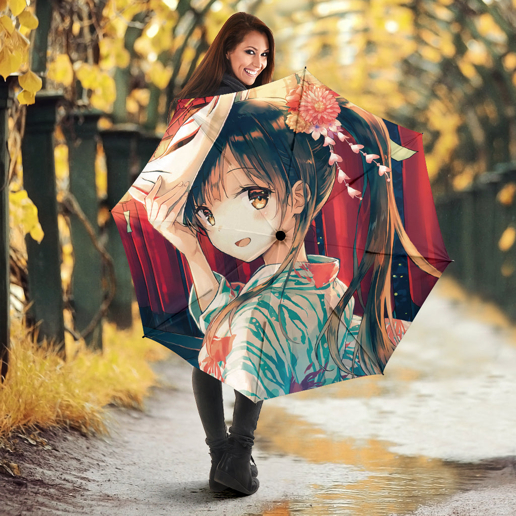 Anime Girl Umbrella 2021