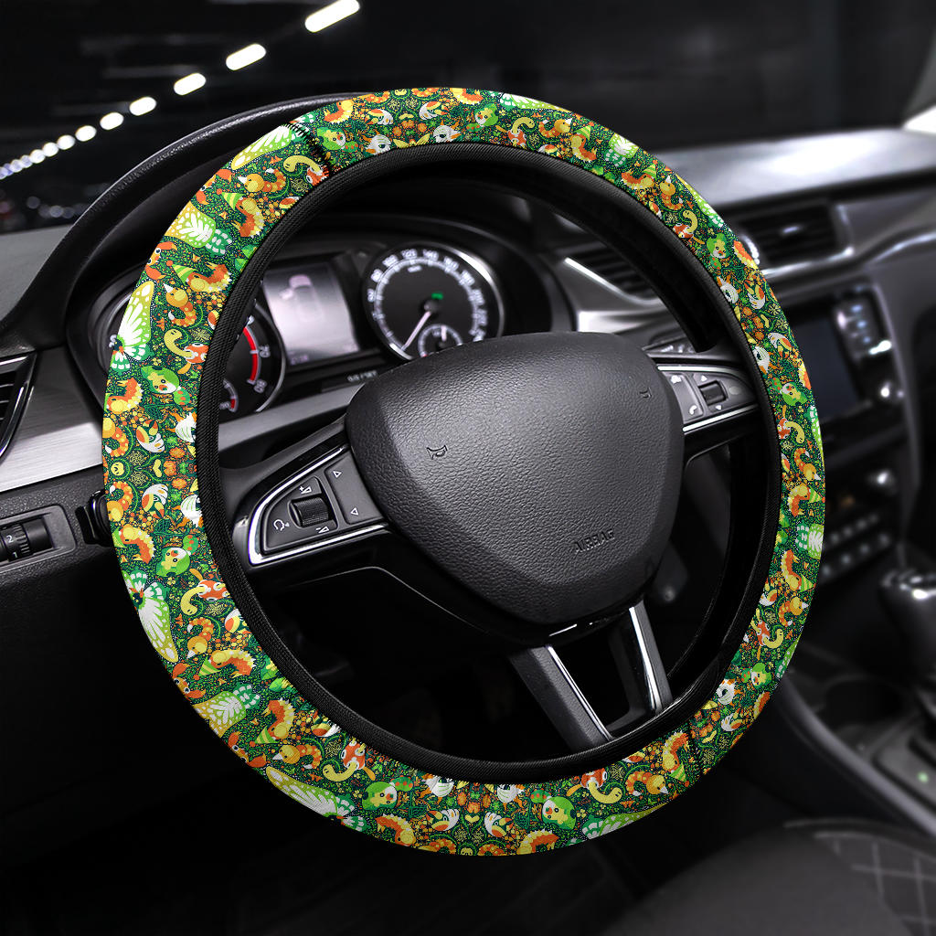 Pattern Pokemon Car Steering Wheel Cover