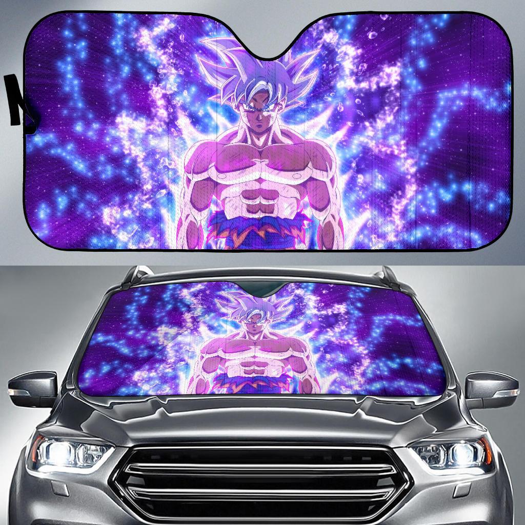 Ultra Instinct Goku Dragon Ball Super New 4K Car Sun Shade Gift Ideas 2022