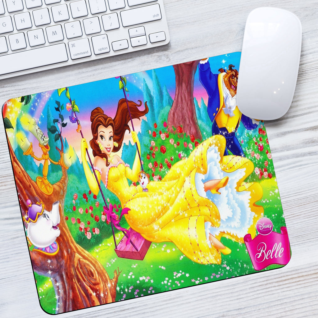 Beauty And The Beast 1 Mouse Pads Office Decor Office Gift 2021