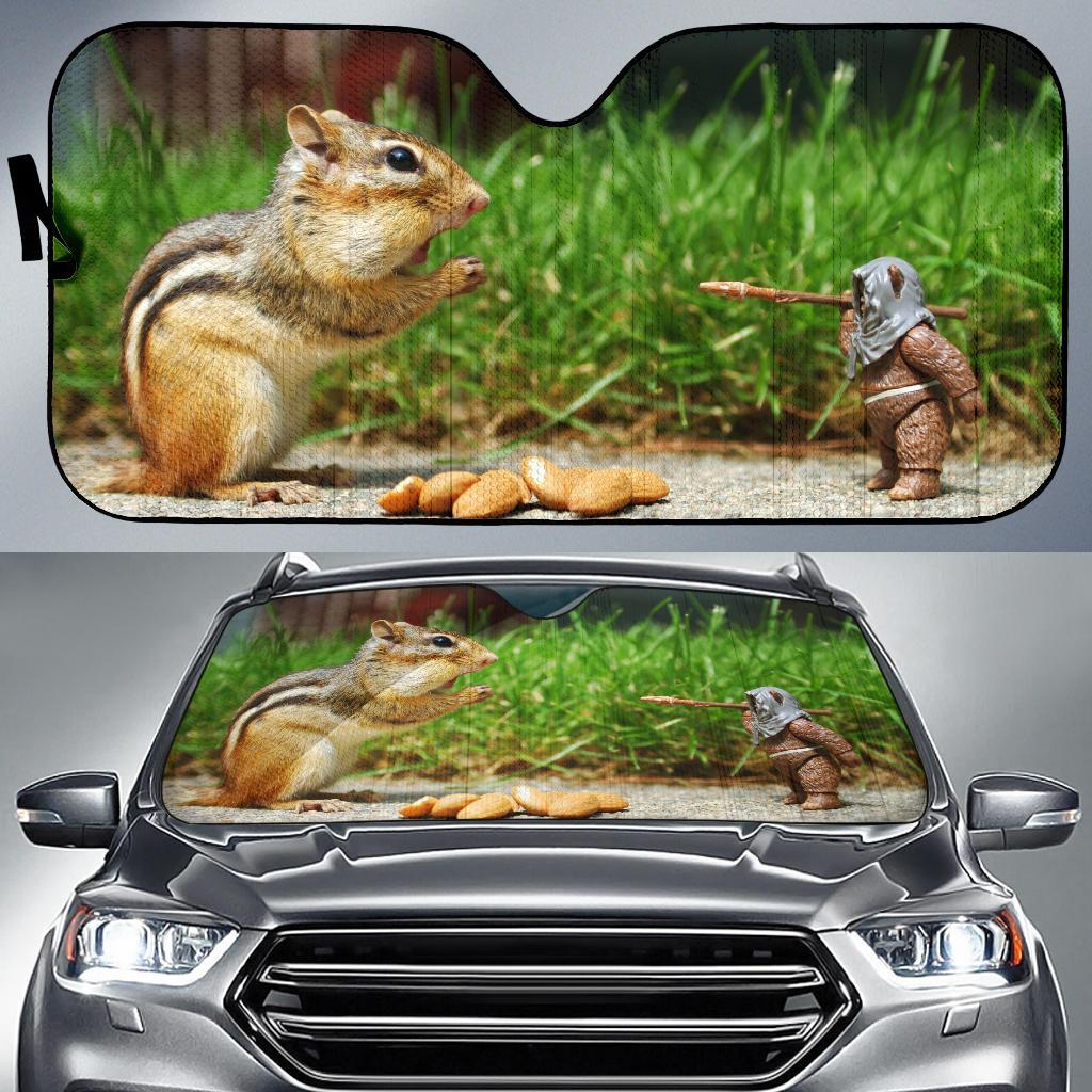 Cute Squirrel Car Sun Shade Gift Ideas 2022