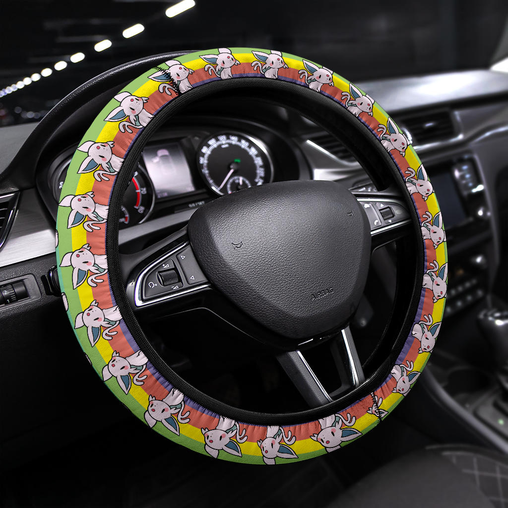 Espeon Pokemon Anime Custom Car Steering Wheel Cover