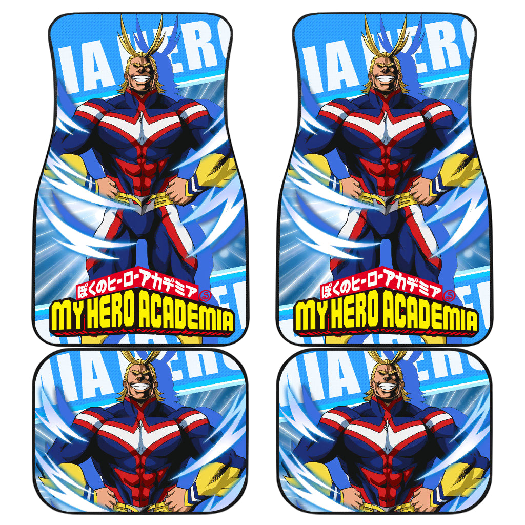 All Might My Hero Academia 1 Anime Car Floor Mats Custom Car Accessories Car Decor 2022