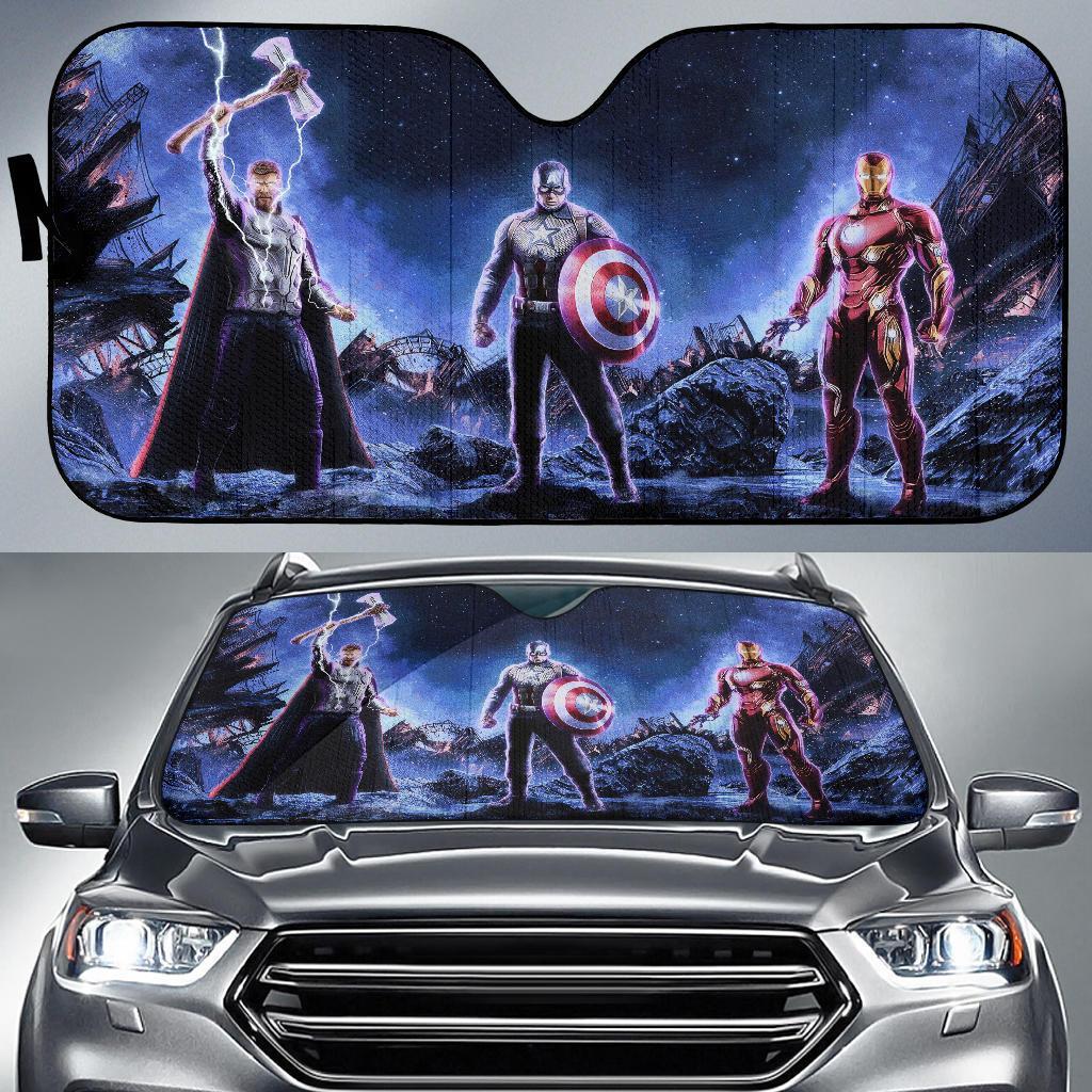 Avengers End Game Auto Sun Shade Amazing Best Gift Ideas 2022