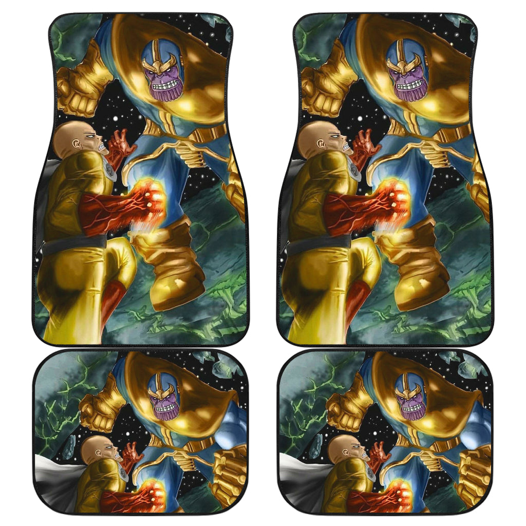 Saitama Punch Man 1 Car Floor Mats Custom Car Accessories Car Decor 2022