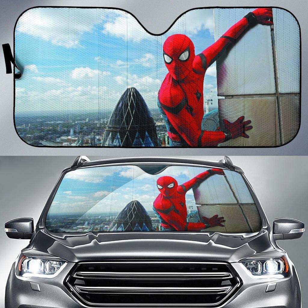 Spider Man Car Sun Shade Amazing Best Gift Ideas 2022