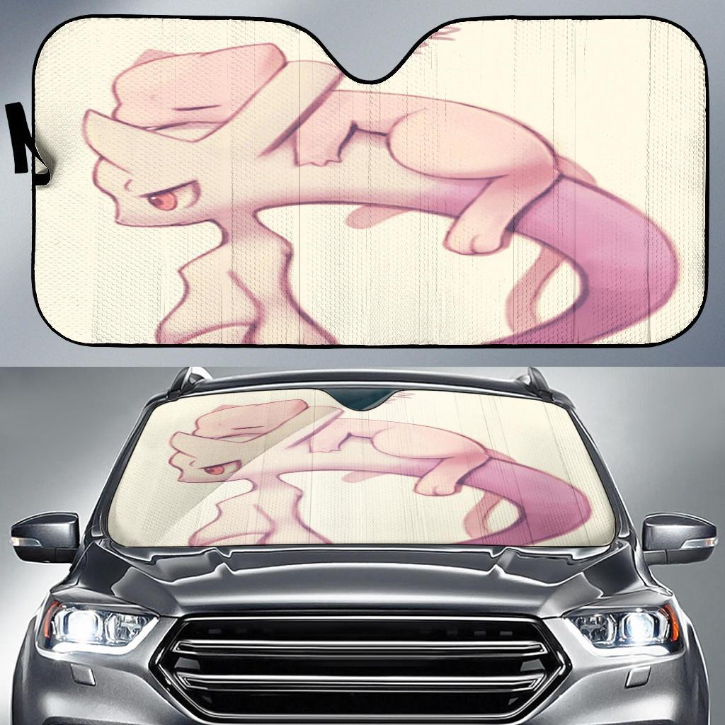 Mega Mew Two And Mew Pokemon Car Sun Shades Amazing Best Gift Ideas 2021