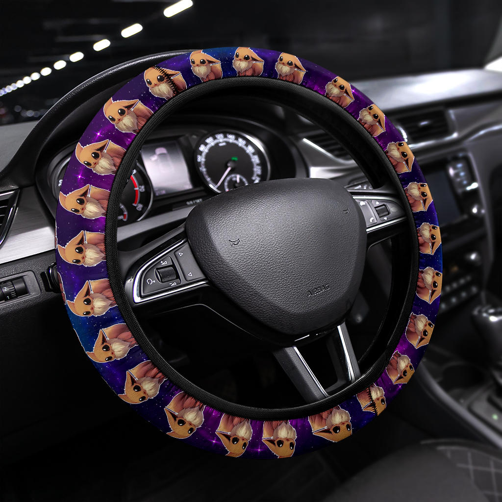 Eevee Pokemon Car Steering Wheel Cover