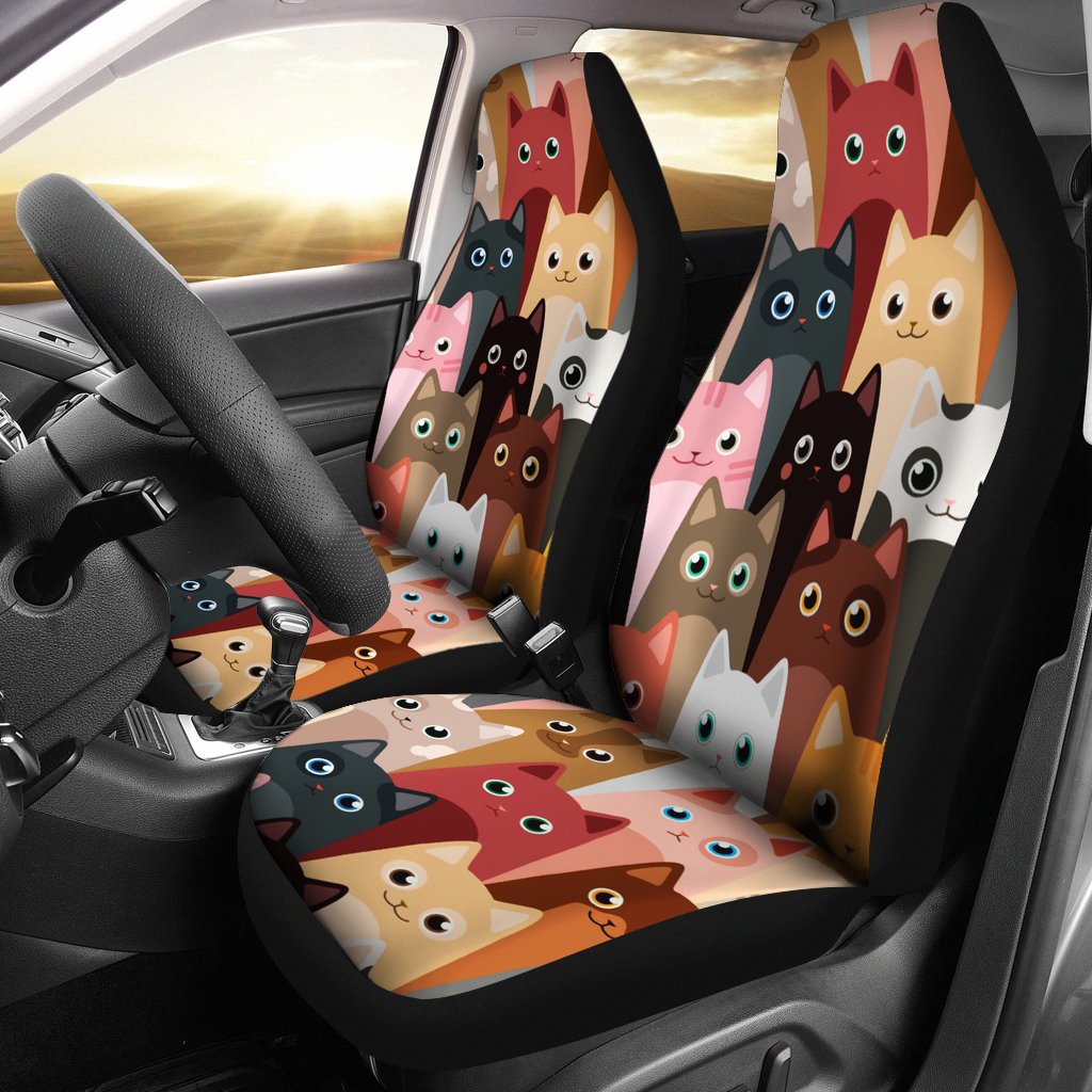 Cat Funny Seat Covers