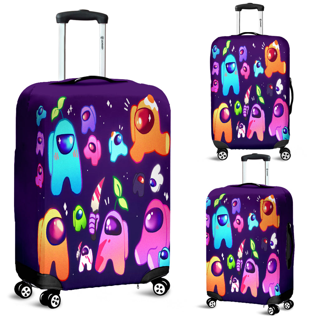 Among Us Art Luggage Covers