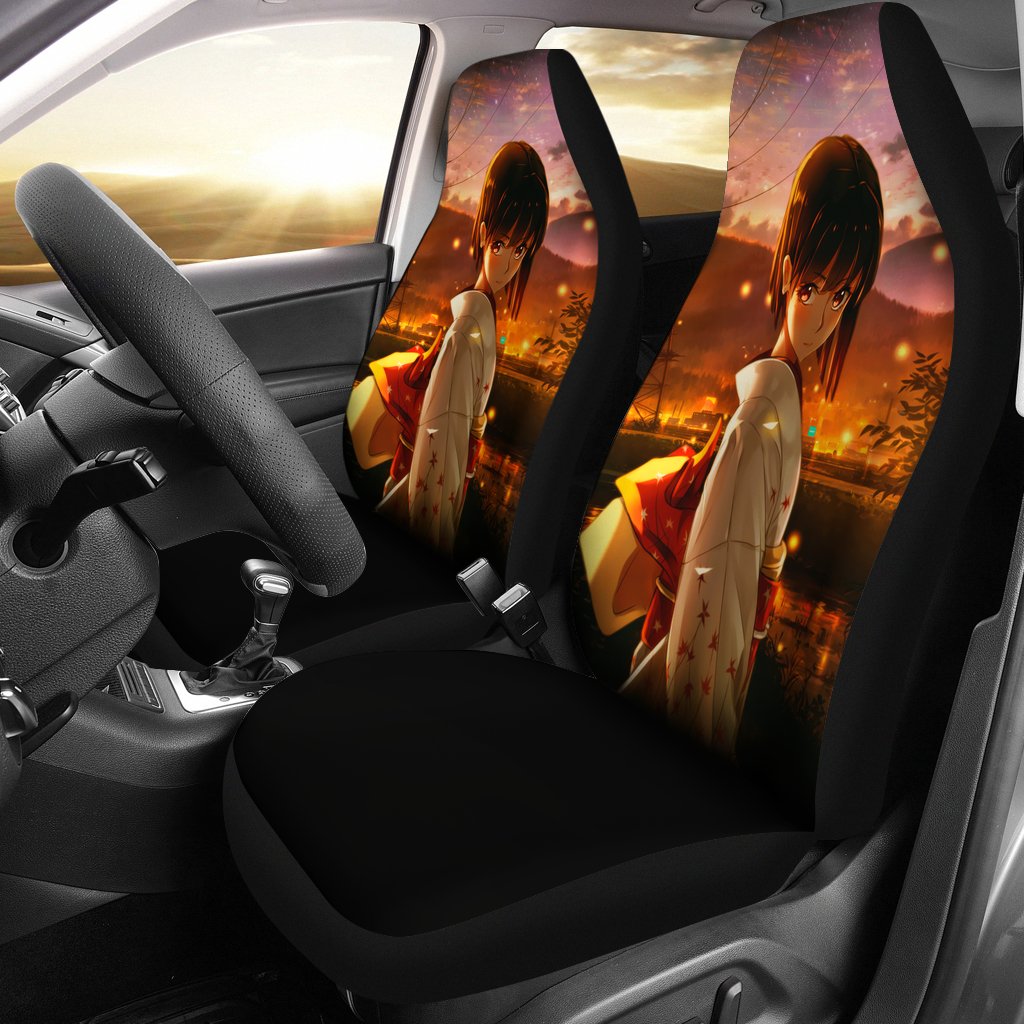 Promise Anime Girl Seat Covers