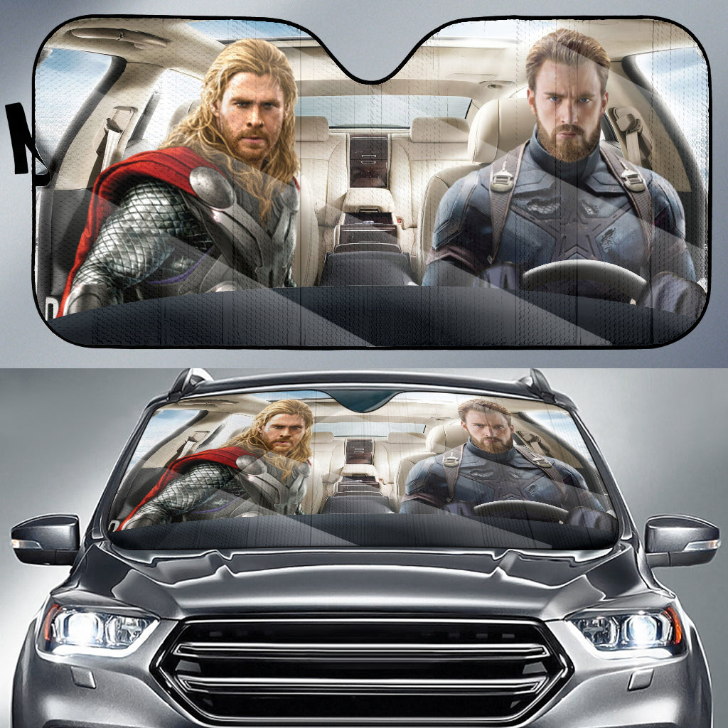 Captaind And Thor Sunshade