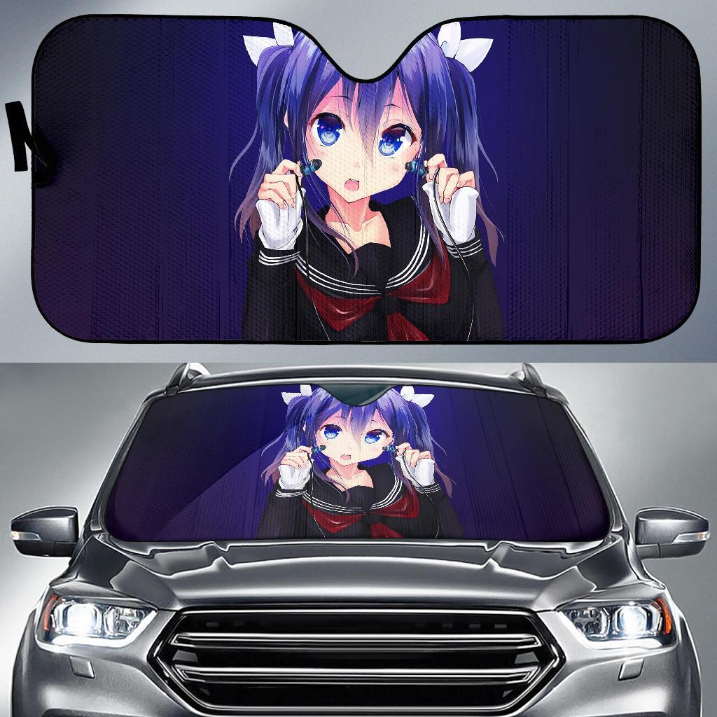 Anime Girl Music Girl Hd Car Sun Shade Gift Ideas 2021