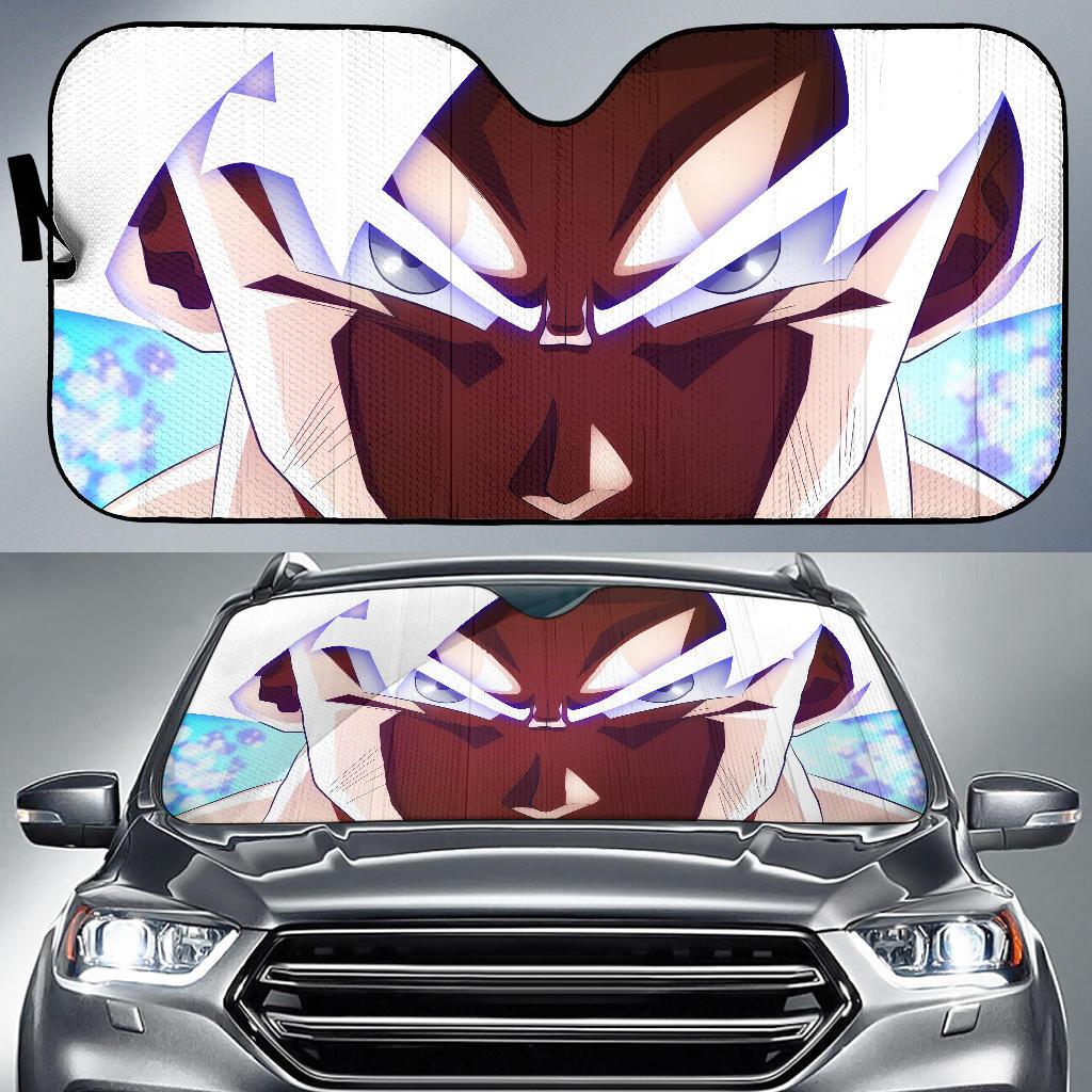 Ultra Instinct Goku Dragon Ball Super Hd 4K Car Sun Shade Gift Ideas 2022