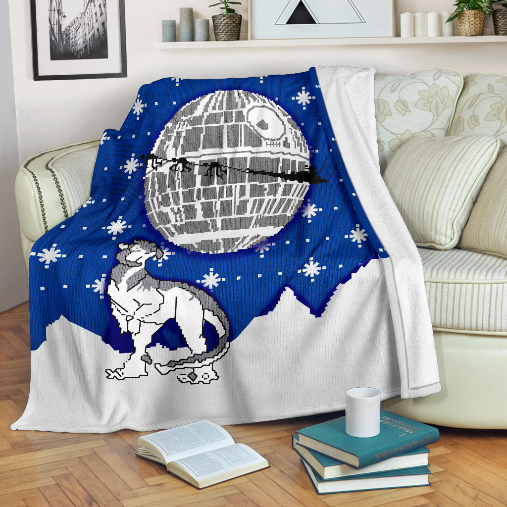 Star Wars Christmas Ugly Christmas Custom Blanket Home Decor