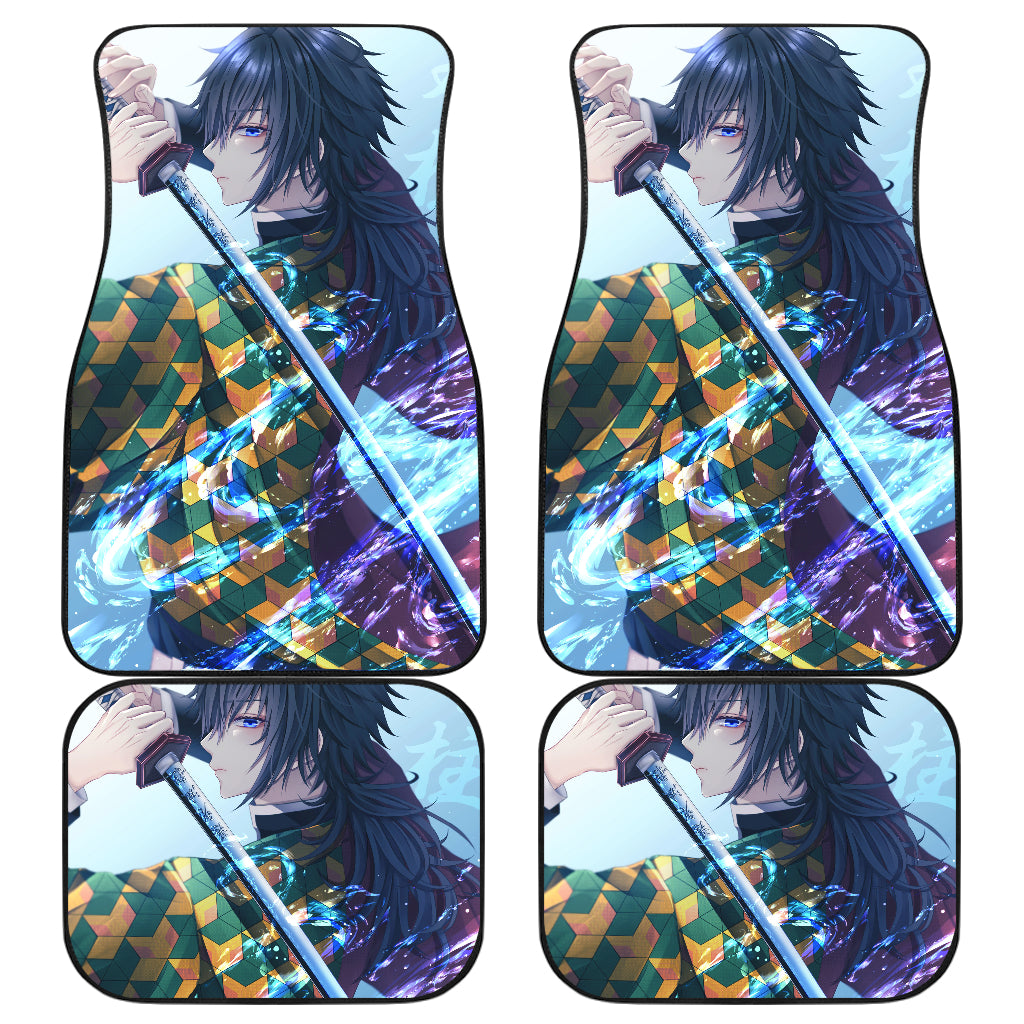 Water Hashira And Kanae Demon Slayer Uniform 6 Anime Car Floor Mats Custom Car Accessories Car Decor 2021