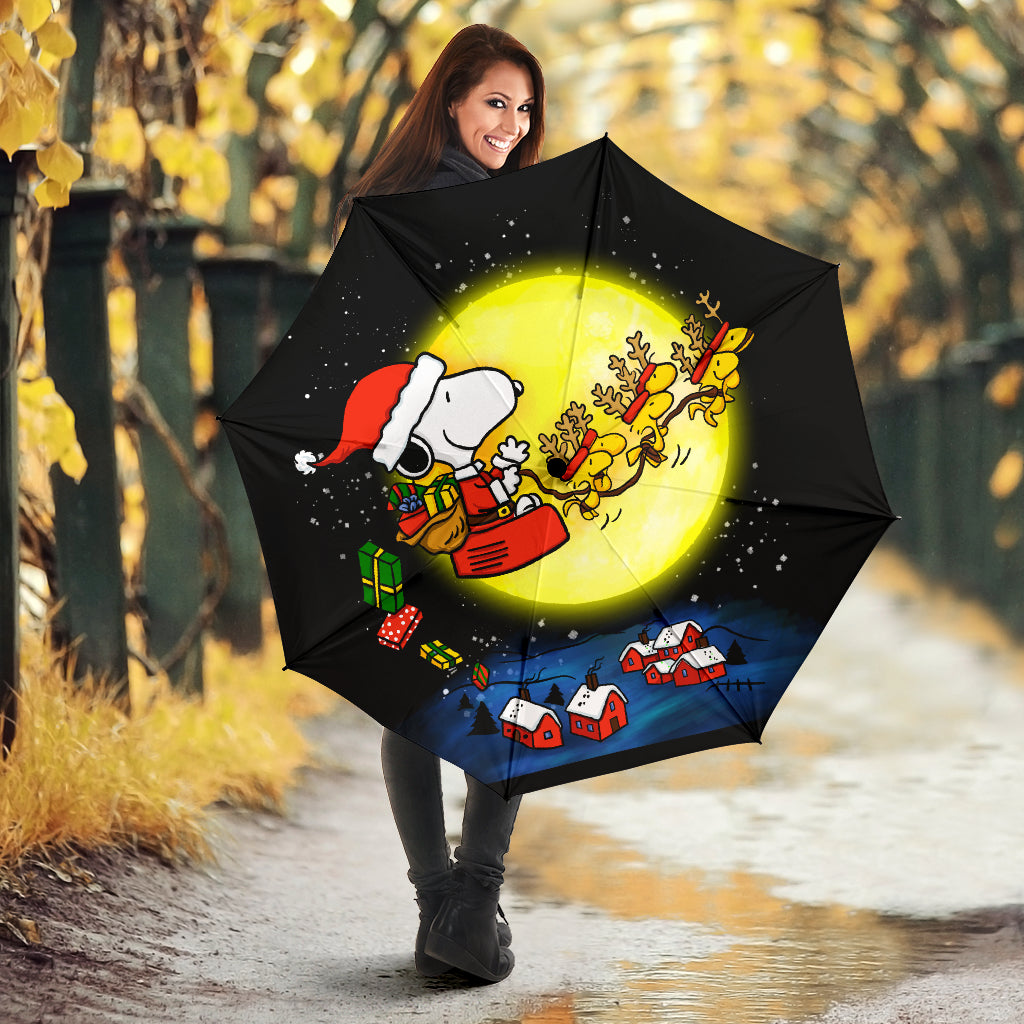 Snoopy Christmas Umbrella 2021