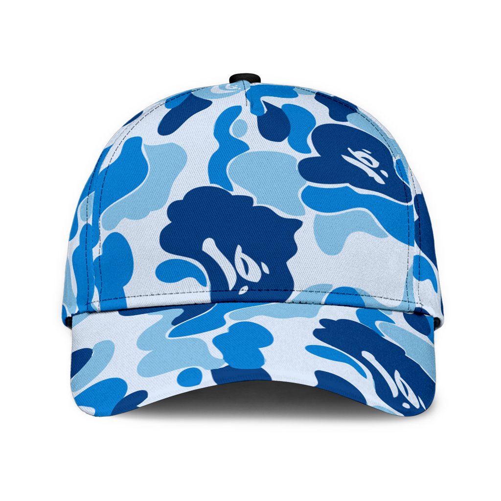 Bape Blue Fashion Hat Cap