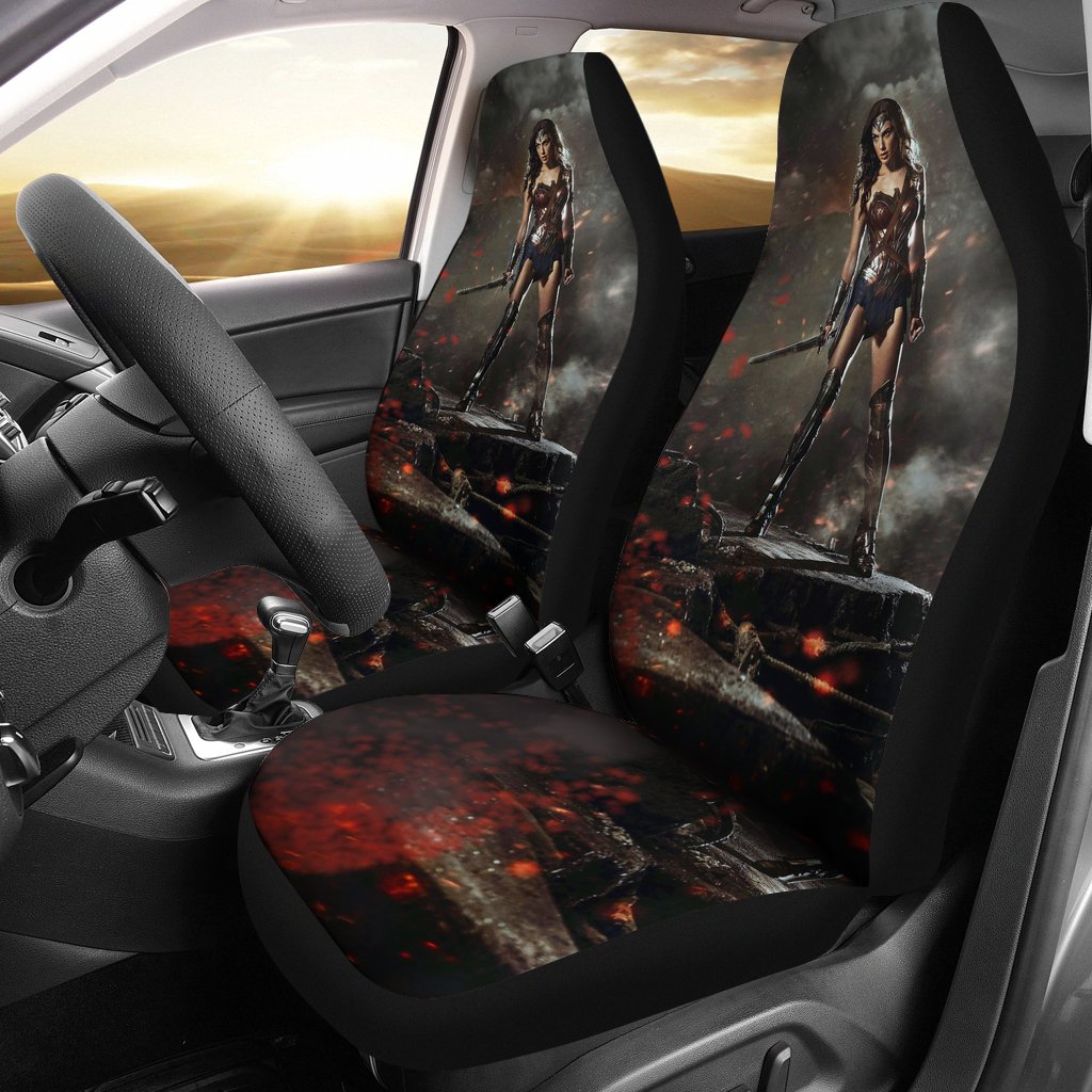 Wonder Woman Gal Gadot Seat Covers