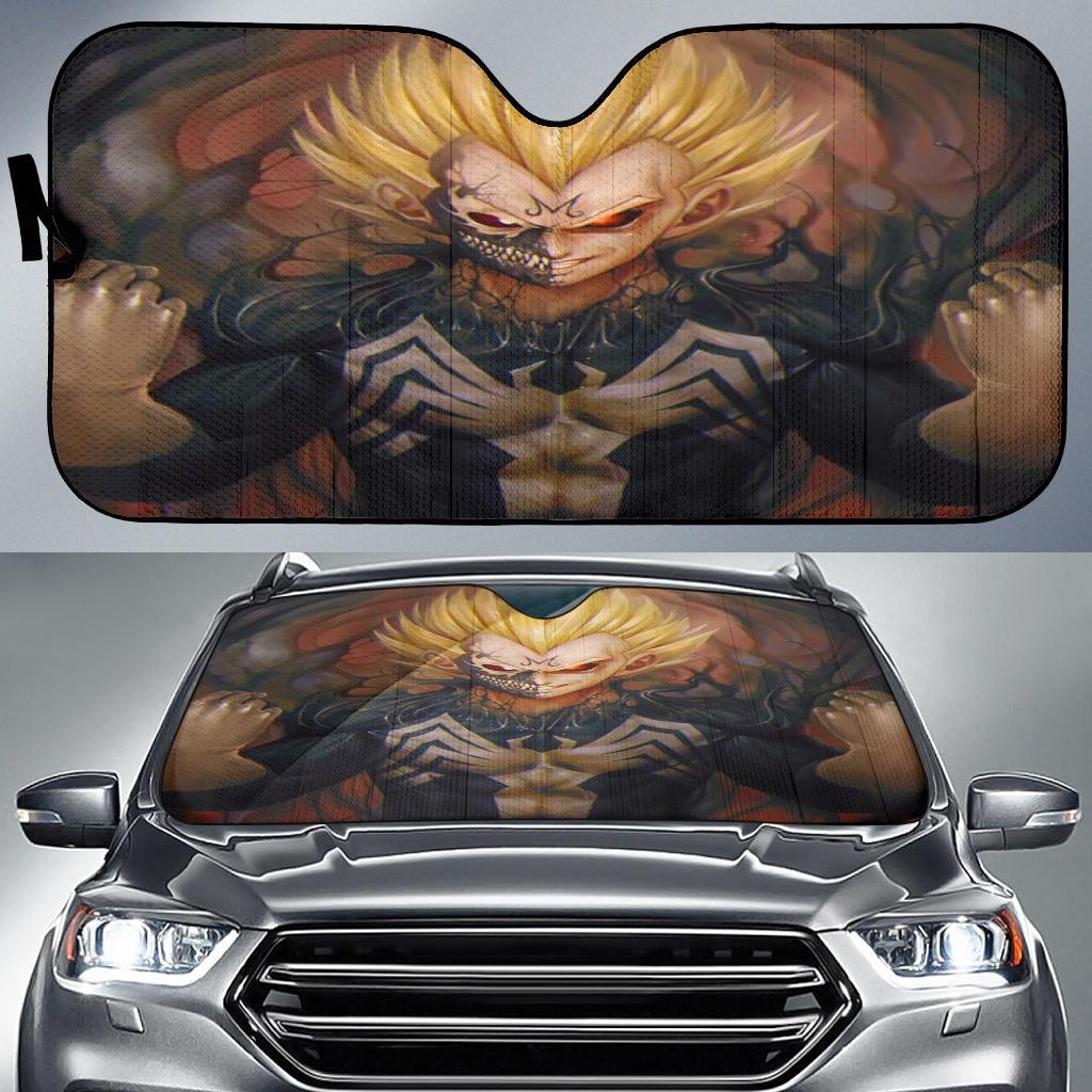 Majin Vegeta Venom Car Sun Shades Amazing Best Gift Ideas 2022