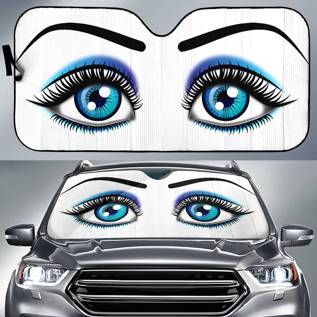 Auto Sunshade Blue Lady Amazing Best Gift Ideas 2022