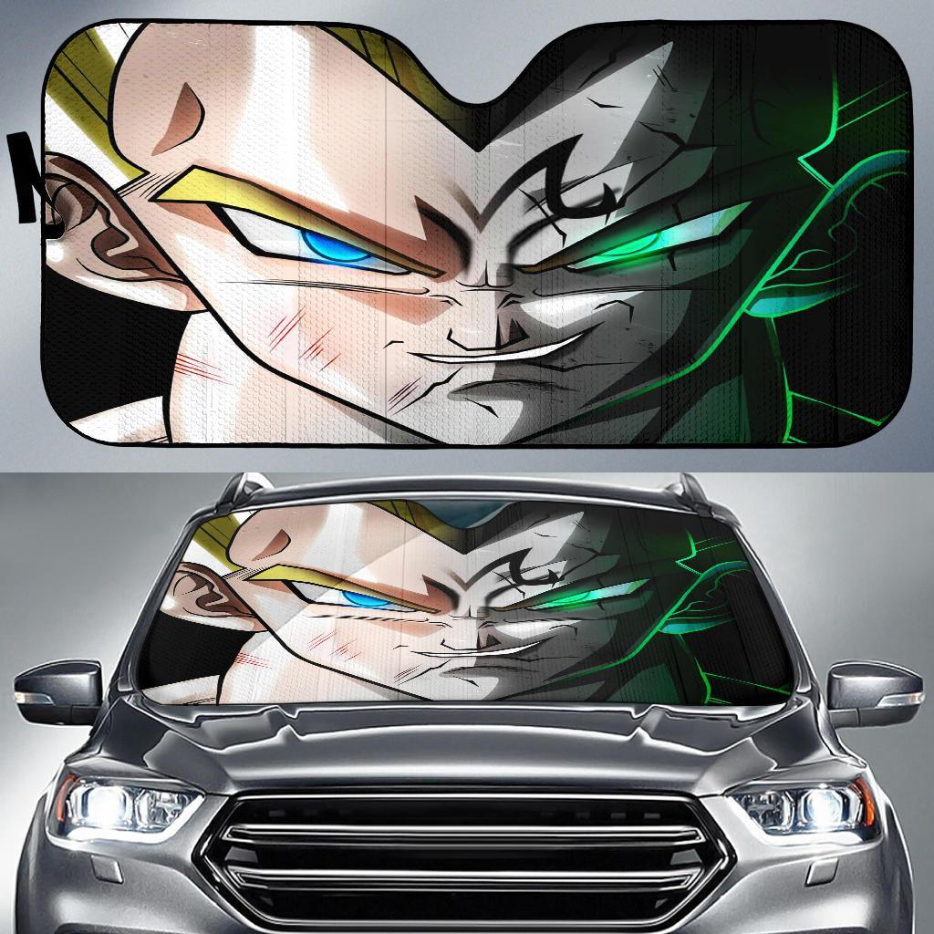 Vegeta Majin Smile Auto Sun Shades Amazing Best Gift Ideas 2021